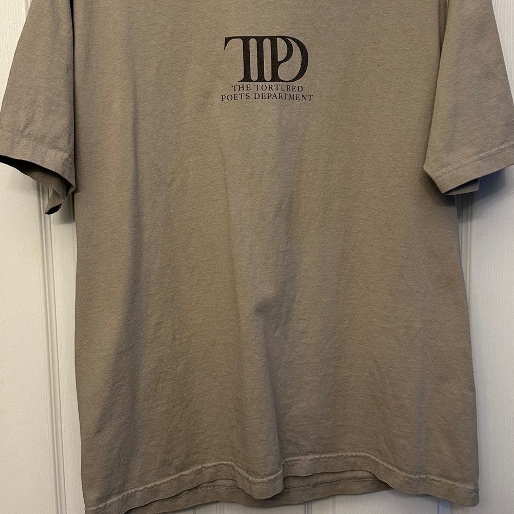 Taylor Swift “I chose this cyclone with you” TTPD Shirt Size Large - Picture 2 of 3